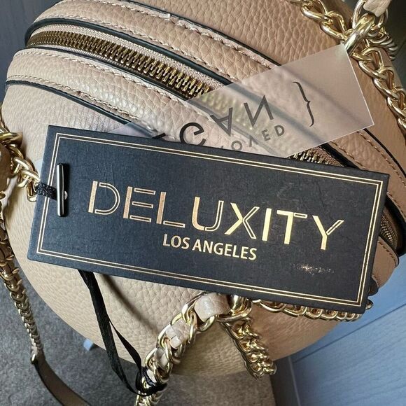 DELUXITY Ball & Chain Shoulder Bag Purse *NWT* - Picture 10 of 13